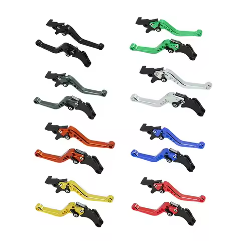 Motorcycle Aluminium Alloy Front Brake Handle Bar Clutch Levers Handlebar for Honda Shadow CB400 CBR