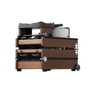 KINGSMITH Kingsmith WM10 Tri-fold Water Rowing Machine Walnut Magnetic Dual Resistance Home Gym Fold