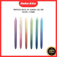 Gel Pen Space Up Aurora Writech  | Black / 0.5mm