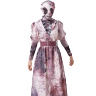 สไตล์ฮาโลวีน Silent Hill เกม Serial Killer บทบาทเล่นเครื่องแต่งกายกรีดร้องพรรคพิมพ์เสื้อผ้า