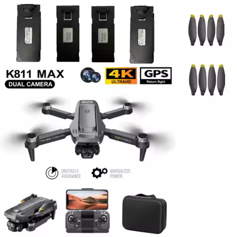 K811 MAX Drone Battery 3.7V 1800mAh / 3600Mah / K811 MAX Drone Propeller Blade K811 MAX Drone Batter
