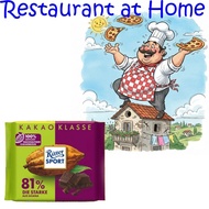 Dark Chocolate 81% Cacao Ghana 100g, Dark Chocolate High Cocoa Content Dark Taste