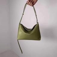 Korean Niche Design bucks leather Sheepskin Small Square Bag Genuine leather Handbag Casual Shoulder