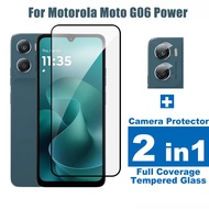 Moto G06 Power Full Coverage Tempered Glass For Motorola Moto G06 G86 G15 Power G56 G100 Pro G85 G04
