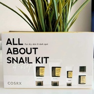Cosrx. All about Snail Kit 4 Step Korean Skincare Mucin Moisturizing Set Face Skin Care Tools