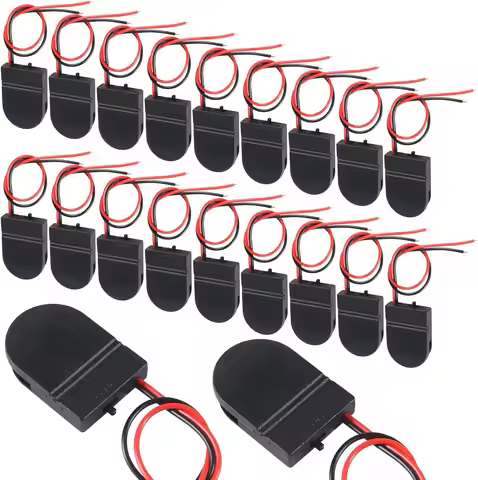 40pcs CR2032 Battery Holder Coin Button Cell Battery Holder Case CR2032 Battery Holder 3V CR2032 But