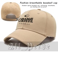TOPI BASEBALL CAPS TOPI POLO CASUAL PREMIUM PRIA WANITA DEWASA LOGO CARDINAL FORMAL