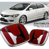 - Red Honda Jazz, Brio, Mobilio, Freed, Civic, Accord ,Stream, Cb, Rv, City, Crv, City Emblem Logo