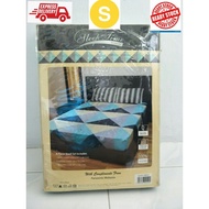 Sleep Time Bed Sheet Set 300 Thread Count (1 Bed Sheet+ 2 Pillow Cases+ 1 Bolster Case)
