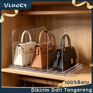 Acrylic Wardrobe Divider Storage Tool Vertical Wardrobe Rack Handbag Divider