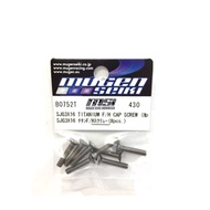 MUGEN SEIKI B0752T SJG 3X16 TITANIUM HF CAP SCREW 8pcs
