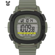 TIMEX TW5M36000 Men's Watch Command 47mm Digital Sports Silicone Strap Green *Original
