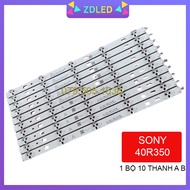 [Mới] Bộ Led Tivi SONY 40 R350 - 40R452 (10 Thanh)