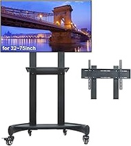 TV stands Universal Mobile 32 35 40 43 50 55 65 70 75 Inch TV Cart On Wheels, Height Adjustable TV Trolley With Mount Bracket, Home &amp; Office Use beautiful scenery