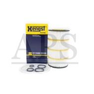 (E11H02 D155) Hengst Oil Filter Mercedes W203/W210/W211 M112 NYLON OIL FILTER (000 180 2609)