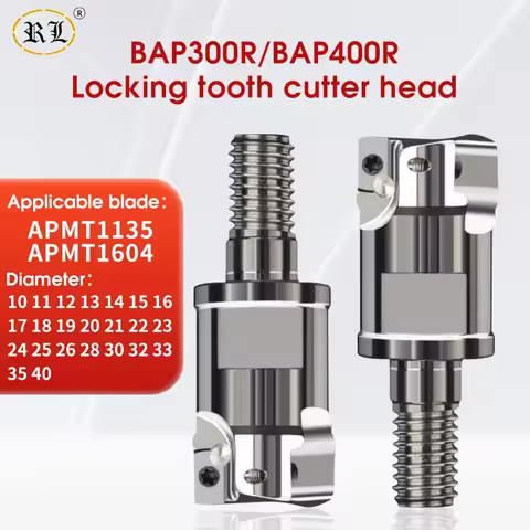 RL Locking Knife Head BAP300R BAP400R Seismic Lock -type Milling Cutter Head Threaded Knife Header C