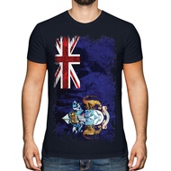 Tristan Da Cunha Grunge Flag Mens T-Shirt Tee Top Gift Shirt Clothing Jersey