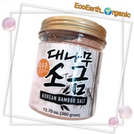 EARTH LIVING Organic 9 Times roasted Korean Bamboo Salt 360G Exp: 1/2027