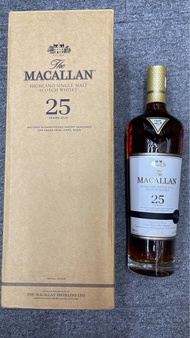 MacAllan 25 sherry oak cask