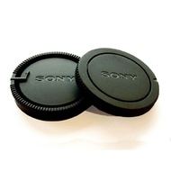 Front Body & Rear Lens Cap Cover for Sony Alpha DSLR Camera & A Mount Lenses SONY style