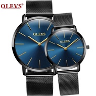 OLEVS Couple Watch Original authentic waterproof quartz New pair of lovers watches Man, woman on the