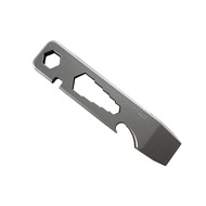 TC4 titanium alloy crowbar spoke bar wrench hexagonal wrench key chain multi-functional camping equi
