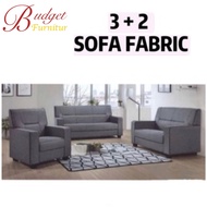 Budget Furniture 3+ 2 Fabric Sofa