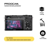 PROOCAM SPS-A6400 GLASS SCREEN PROTECTOR FOR SONY A6400 A6600 A6300 A6100 A6000 A5000