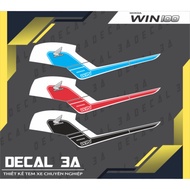 WIN 100 DECAL 3A DESIGN