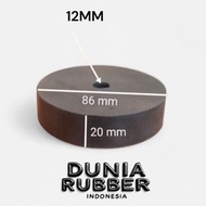 MESIN RUBBER ENGINE MOUNTING ROLL BEARING 86x20MM HOLE 12MM
