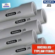 new Pipa PVC Rucika JIS 3/4" inch Per Batang 4 Meter Paralon Rucika