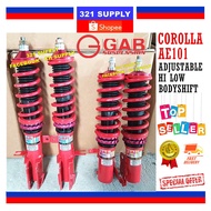 GAB TOYOTA ADJUSTABLE HI LOW BODY SHIFT FOR COROLLA AE101