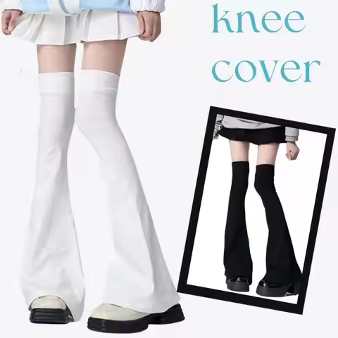 Over The Knee Horn Shaped Cuffs Leg Stockings Slimming Knee Socks Japanese Style Spicy Femboy Horn H