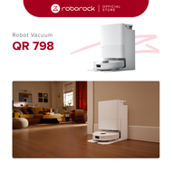 Roborock QR 798 Robot Vacuum | 10000Pa Suction Power | Mop Self-Wash | App Control
