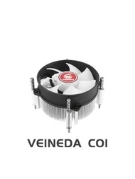 VEINEDA Veineda 1 件 Rgb Cpu 冷卻散熱器風扇相容於 Intel 115x 1366 1700 電腦冷卻風扇