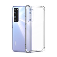 Topewon Silicone Protective Case For Huawei P20 P30 P40 Mate 20 30 Nova 3 3i 3e 4 4e 5 5i 6 6se 7i Pro Lite Airbag Drop-proof Back Case Cover