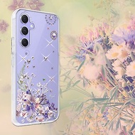 Samsung Galaxy A55/A54/A53/A35 輕薄軍規防摔水晶殼-祕密花園