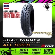 TAYAR MOTORSIKAL FKR ROAD WINNER (ROADWINNER) TYRE 3.50-8, 350-8, 3.50-10, 350-10 (BUNGA TT100 PATTE