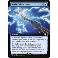 [Adventures in the Forgotten Realms Commander]-[AFC]-(R) -[Rod of Absorption]-[2021]