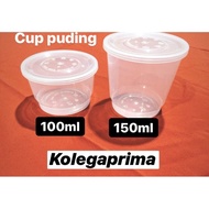 📌 THINWALL CUP 150ML/ OTG 150/ GELAS PUDING MURAH/ TEMPAT RUJAK