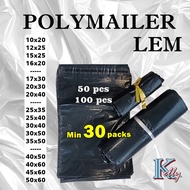 [Y31] 50 100 Sheets Polymailer 35x50 40x60 30x40 20x30 10x20 25x35 40x50 50x60 12x25 15x25 16x20 17x