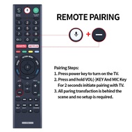 new replace remote RMF-TX310P For Sony 4K Smart TV Voice Remote Control KD65X9000F RMFTX310U KD-75X8