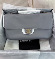 Chanel 32cm 機場包灰色 