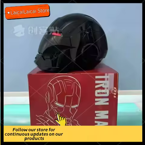 Marvel Iron Man MK5 Helmet Electric Helmet Voice Control Helmet Fashion Collection Decoration Anime 