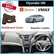 Hyundai i40 Dashboard Cover Pad Leather Car Accessories Interior Sun Visor Anti Skid Mat Garnish VMA