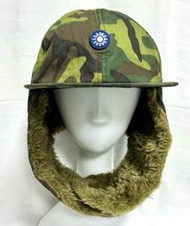 （原品）國軍迷彩外島防寒小帽（XL號）高山 冬天