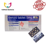 [ Exp 2/2027 ] DENZO TABLET 5MG (UBAT SURUT BENGKAK GUSI GIGI) 10'S