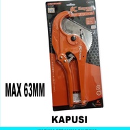 Kapusi Jumbo PVC Pipe Scissors 63mm Pipe Cutter 63 mm Paralon Cutting Pliers