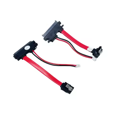 2pin+7pin SATA Combo To 22p 7+15 SATA Hard Drive Data Adapter Power Cable for MOREFINE S500+ Mini Ho