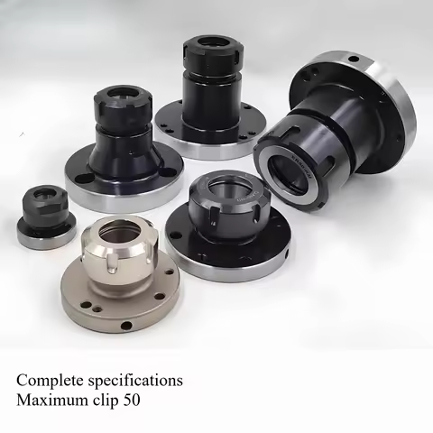 ER32/40/50 collet seat instead of 80/100/125/130/160 chuck four- and five-axis flange milling collet